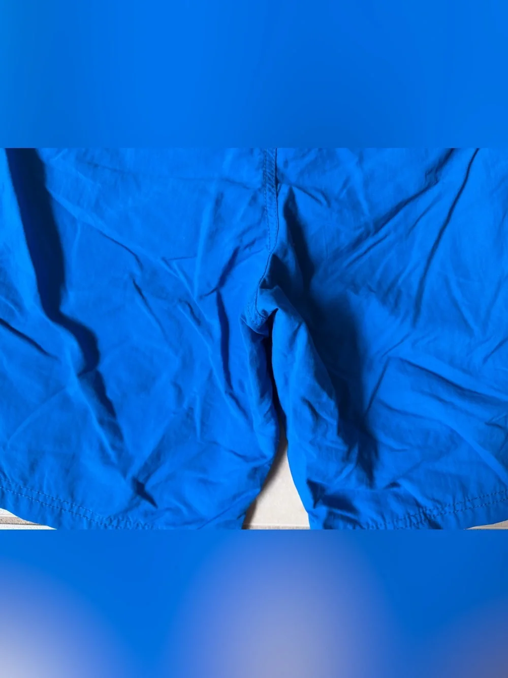 Columbia Mens Cargo Shorts S Packable Blue Belted Mesh Liner Nylon Swim Hiking